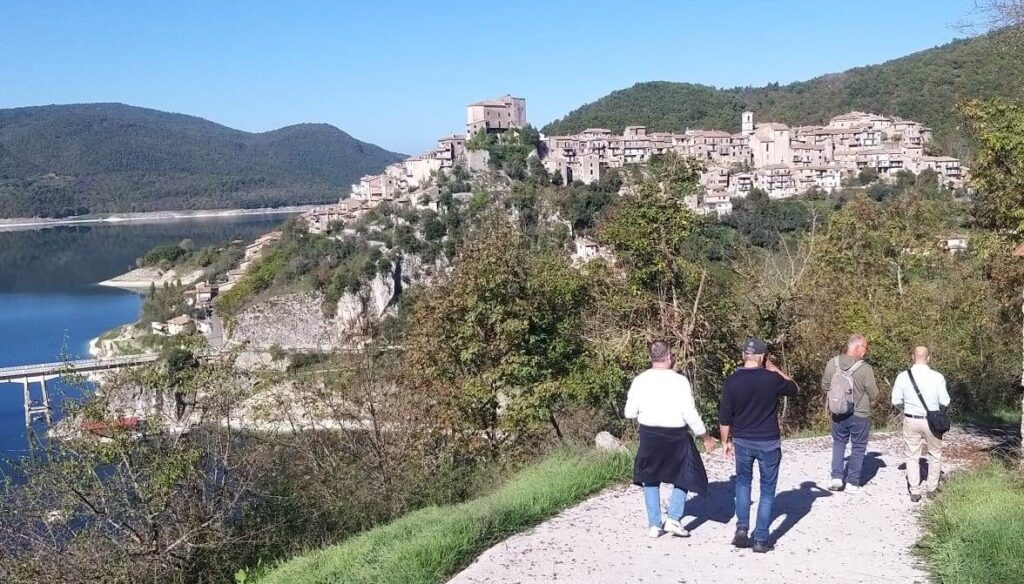 Prosegue l'attività del progetto GREENGAGE con la visita della delegazione canadese al Turano