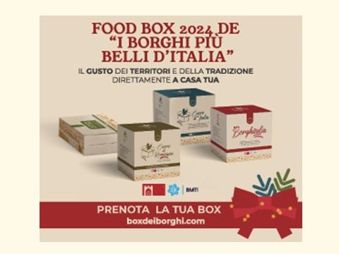 Le Food Box natalizie dei Borghi più belli d'Italia.