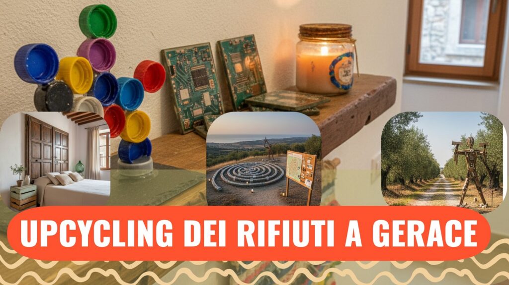 Upcycling creativo dei rifiuti nel borgo di Gerace grazie all’app GREENGAGE