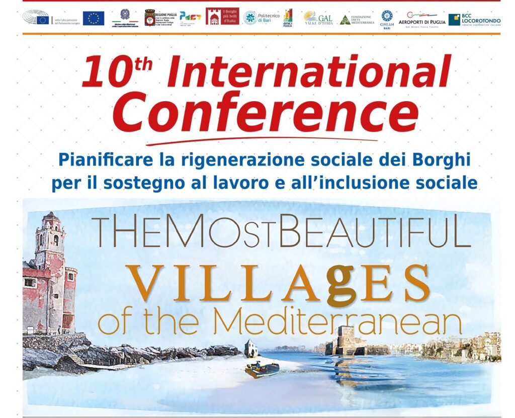 10ª Conferenza dei Borghi più belli del Mediterraneo - Cisternino, 23-25 ottobre 2026